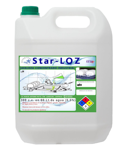detergente lavaloza llamado Star Loz.